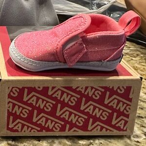 Vans Kids Sneakers - Glittery Pink